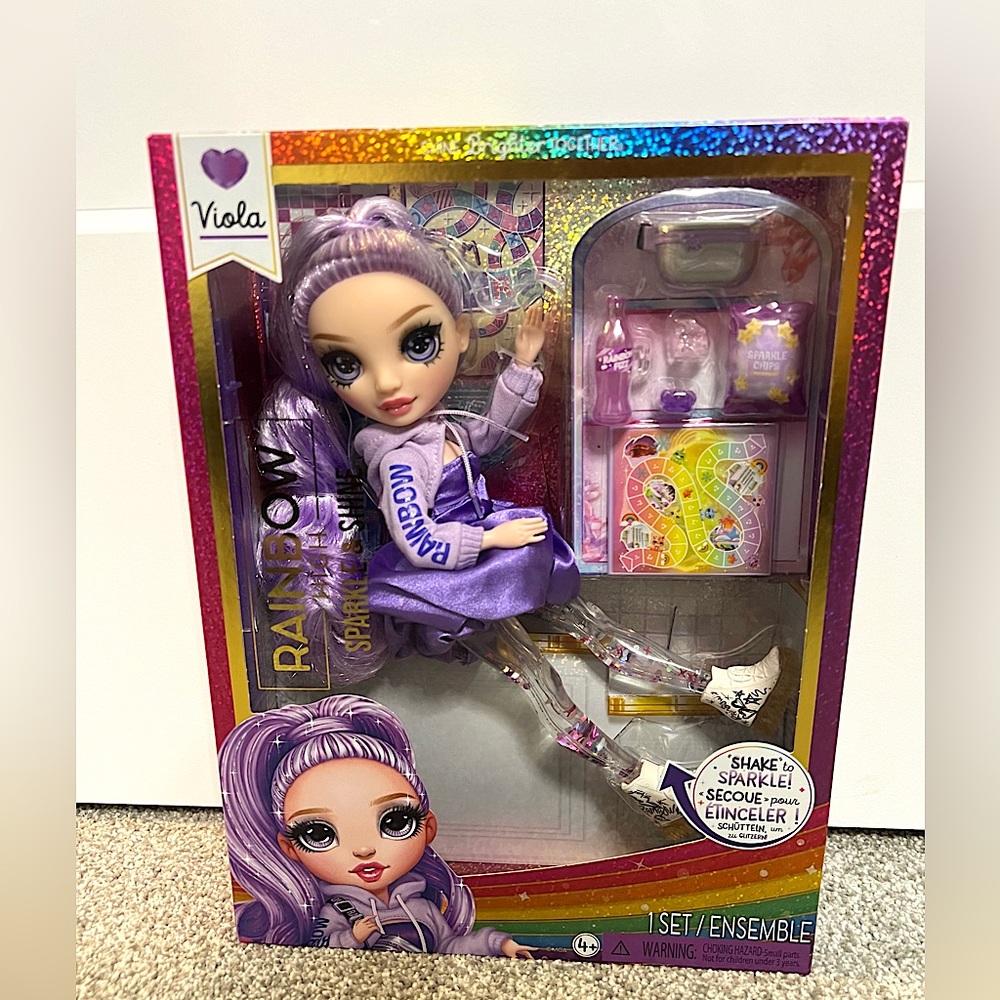 Rainbow High Sparkle and Shine Viola doll